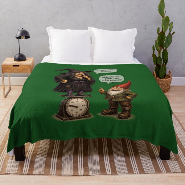 Item preview, Gnome Knows Best | Funny Witch Joke designed and sold by Alpine-Ink.