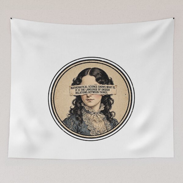 Item preview, Woman In STEM Ada Lovelace - Mathematical Science Is Language Quote designed and sold by Neurospicy Trolls.