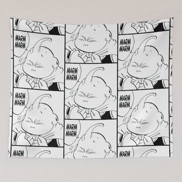 Item preview, Cute Chubby Demon Chewing - Retro Anime Manga Panel designed and sold by Billy Morfo™.