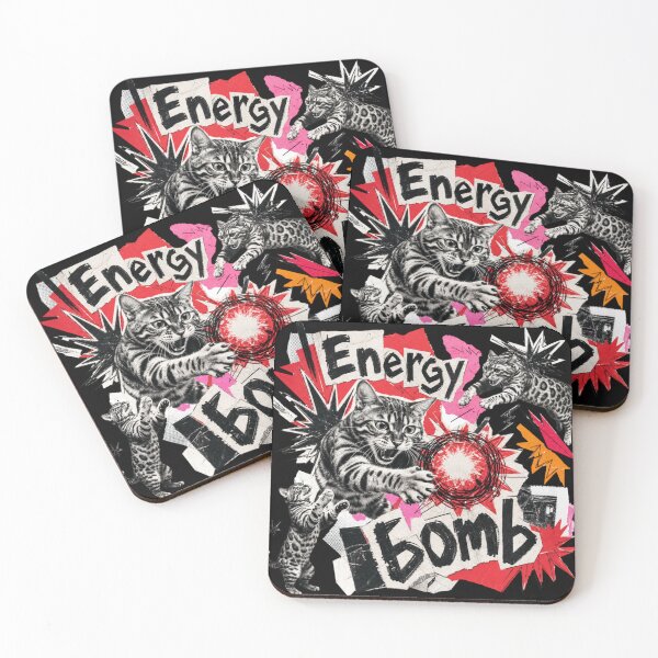 Item preview, EnergyBOMB! – Wild Bengal Cat Action designed and sold by Bengoer18.