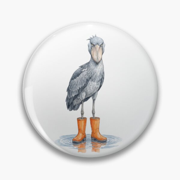 Item preview, Shoebill Orange Boots designed and sold by Roy & Tiffany.