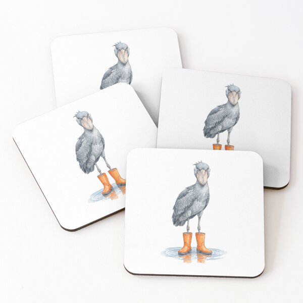 Item preview, Shoebill Orange Boots designed and sold by Roy & Tiffany.