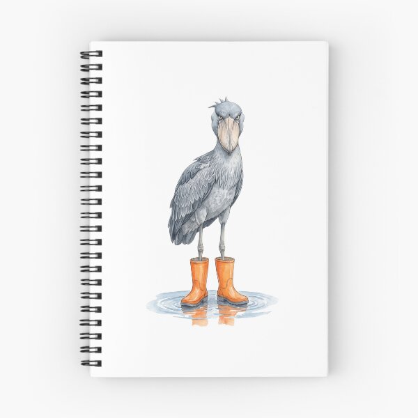 Item preview, Shoebill Orange Boots designed and sold by Roy & Tiffany.