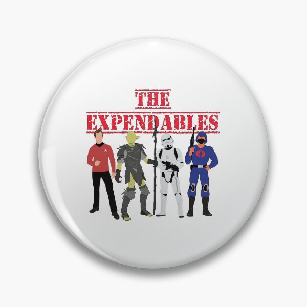 Item preview, The Expendables Mashup | Star Trek, Star Wars, LOR & G.I. Joe Fan Art Crossover designed and sold by All in Good Fun.