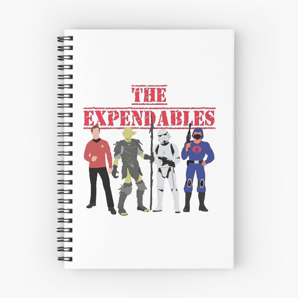 Item preview, The Expendables Mashup | Star Trek, Star Wars, LOR & G.I. Joe Fan Art Crossover designed and sold by All in Good Fun.