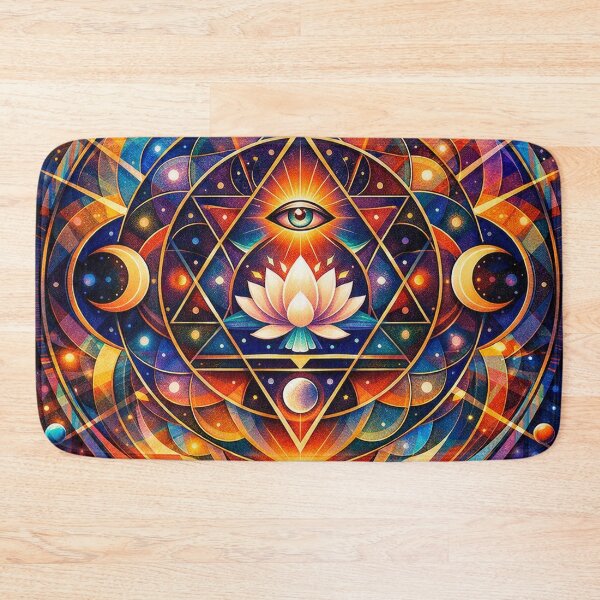 Item preview, Mystical Geometric Lotus Design designed and sold by LCPcreations.