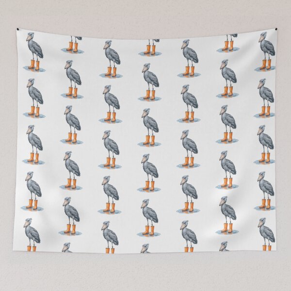Item preview, Shoebill Stork Boots designed and sold by Roy & Tiffany.