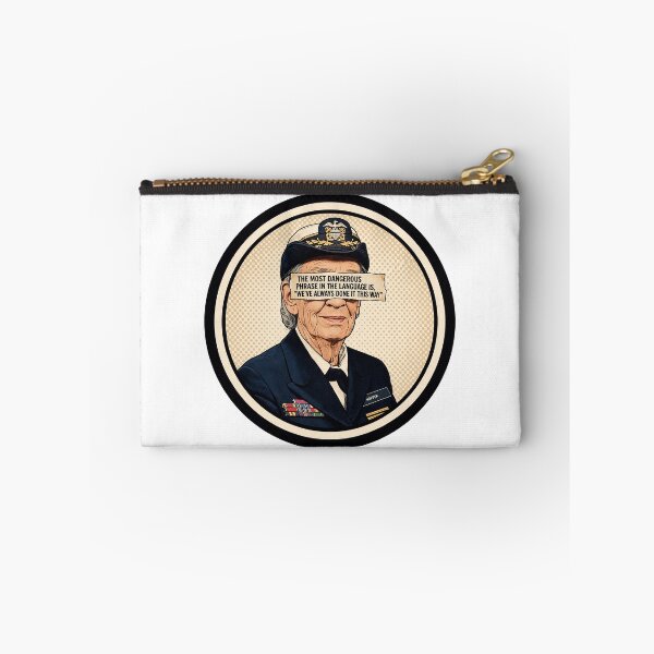 Item preview, Woman In STEM Grace Hopper - Most Dangerous Phrase Quote designed and sold by Neurospicy Trolls.