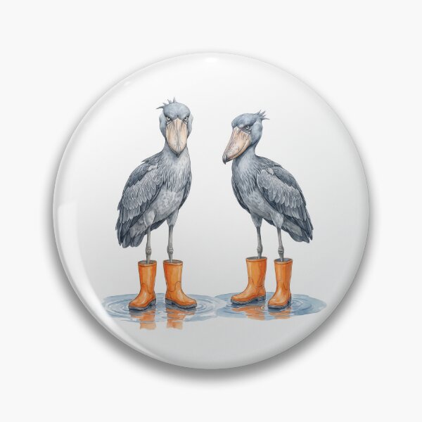 Item preview, Shoebill Stork Pair designed and sold by Roy & Tiffany.