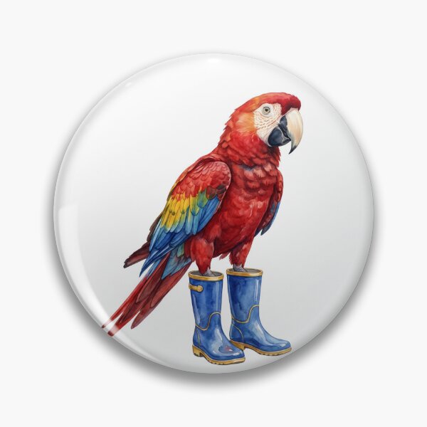 Item preview, Macaw Blue Boots designed and sold by Roy & Tiffany.