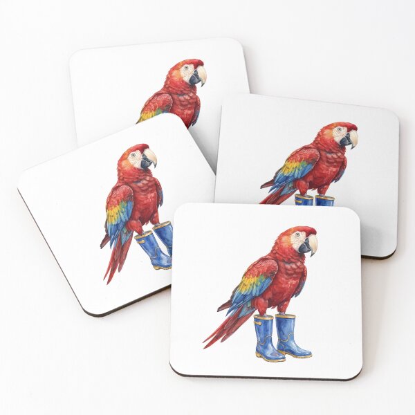 Item preview, Macaw Blue Boots designed and sold by Roy & Tiffany.