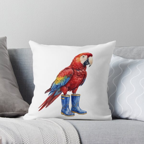 Item preview, Macaw Blue Boots designed and sold by Roy & Tiffany.