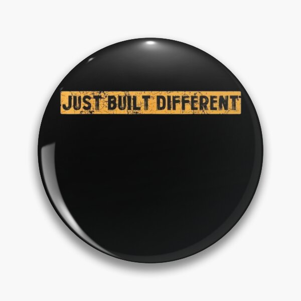 Item preview, I'm Just Built Different Vintage Retro Quote | Funny Motivational Graphic designed and sold by Gbriel3.