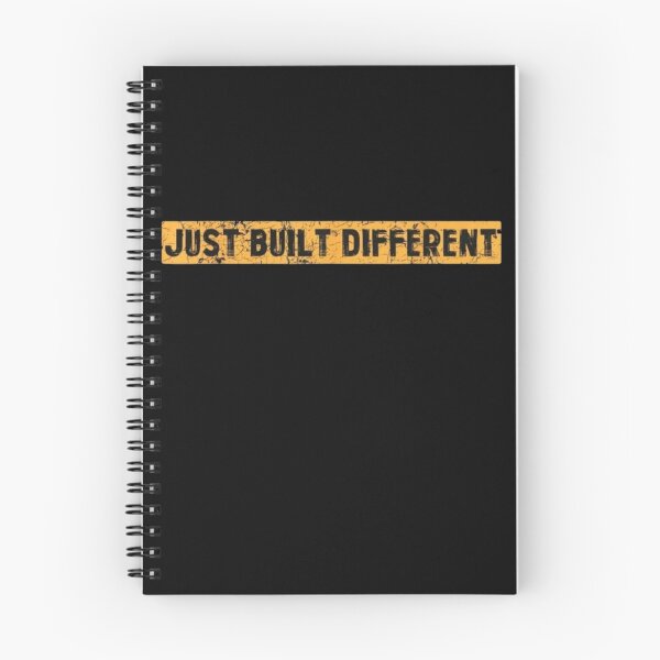 Item preview, I'm Just Built Different Vintage Retro Quote | Funny Motivational Graphic designed and sold by Gbriel3.