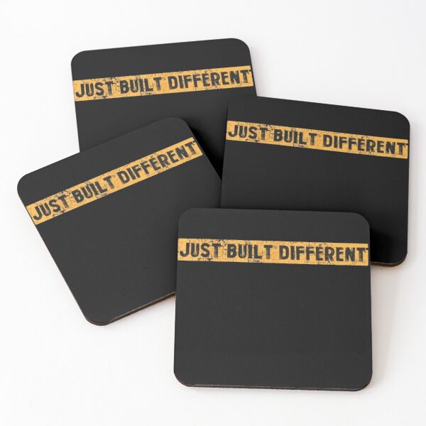Item preview, I'm Just Built Different Vintage Retro Quote | Funny Motivational Graphic designed and sold by Gbriel3.