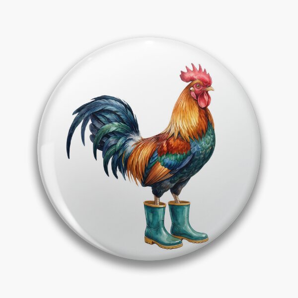 Item preview, Rooster Green Boots designed and sold by Roy & Tiffany.