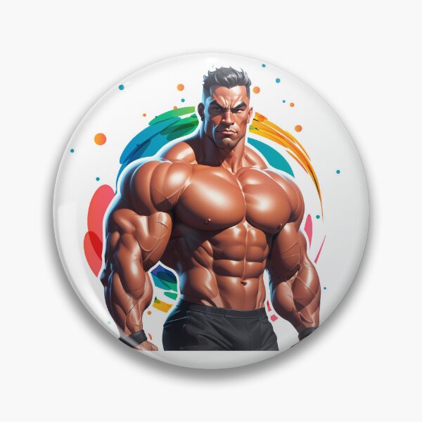 Item preview, Sticker - Decal - Colorful Physique Power - 180 designed and sold by ForeverPrintsOK.