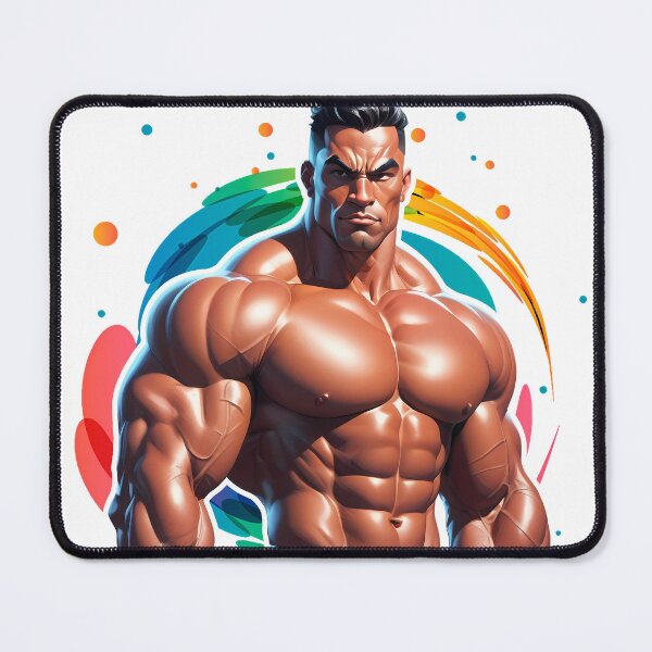 Item preview, Sticker - Decal - Colorful Physique Power - 180 designed and sold by ForeverPrintsOK.