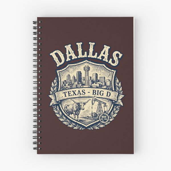 Item preview, Dallas Texas Big D Retro License Plate designed and sold by Normandy Road Heritage.