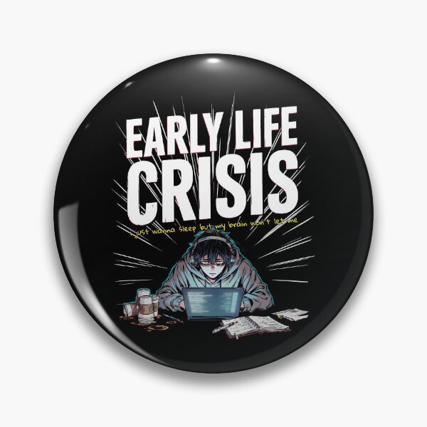 Item preview, Early Life Crisis Internet Meme Aesthetic designed and sold by Redgiant87x.