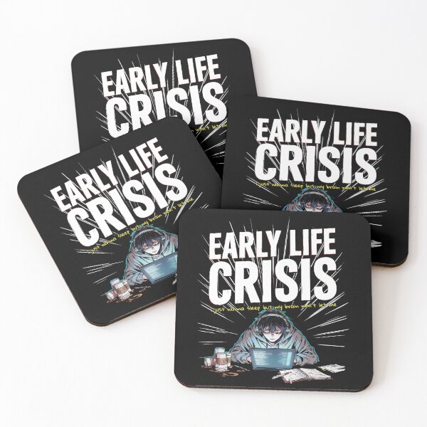 Item preview, Early Life Crisis Internet Meme Aesthetic designed and sold by Redgiant87x.
