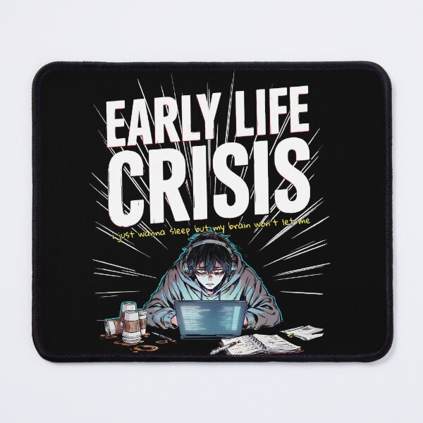 Item preview, Early Life Crisis Internet Meme Aesthetic designed and sold by Redgiant87x.