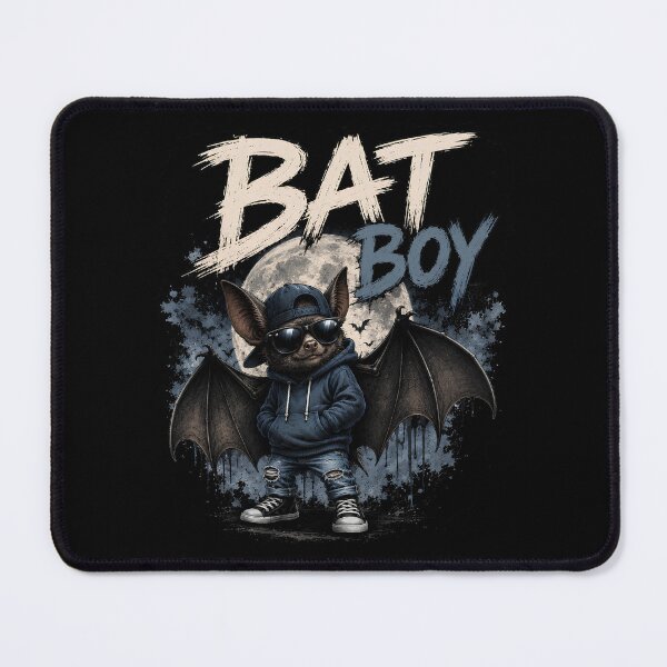 Item preview, Bat Boy Cool Bat Halloween Gothic Streetwear T-Shirt designed and sold by SVALANART.