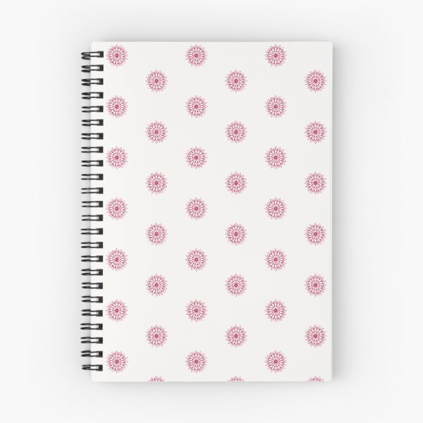 Item preview, Magenta & White Blooming Flower Mandala Hand Drawn Art designed and sold by VibeShift Studio.