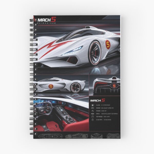 Item preview, mach 5 reimagined  designed and sold by Todd1983.