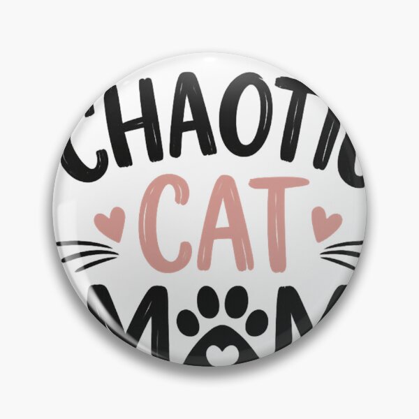 Item preview, Chaotic Cat Mom Vibes designed and sold by EasyTake.