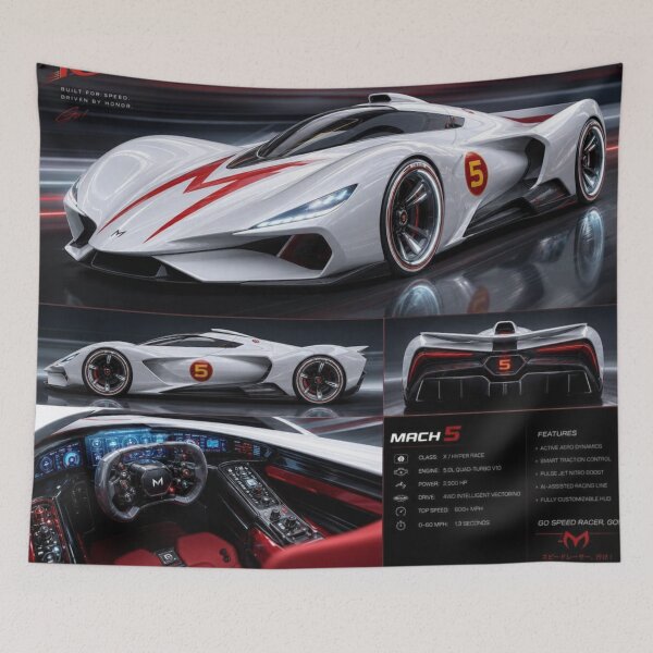 Item preview, mach 5 reimagined  designed and sold by Todd1983.