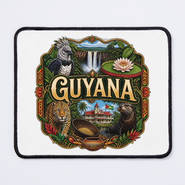 Item preview, Guyana designed and sold by FunFitsFactory.