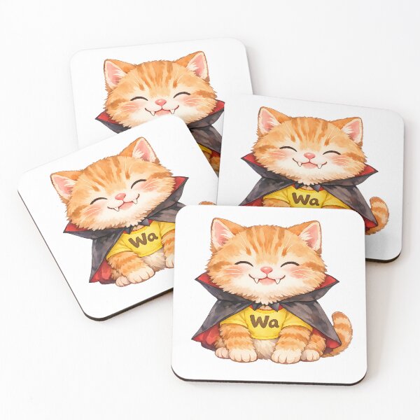 Item preview, Orange Tabby Cat Vampire Cat designed and sold by Wawa5656.