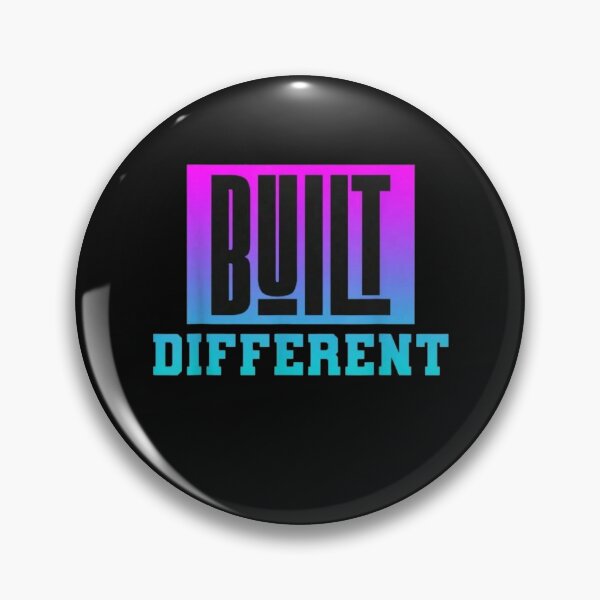 Item preview, I'm Just Built Different Vintage Retro Quote | Funny Motivational Graphic designed and sold by Gbriel3.