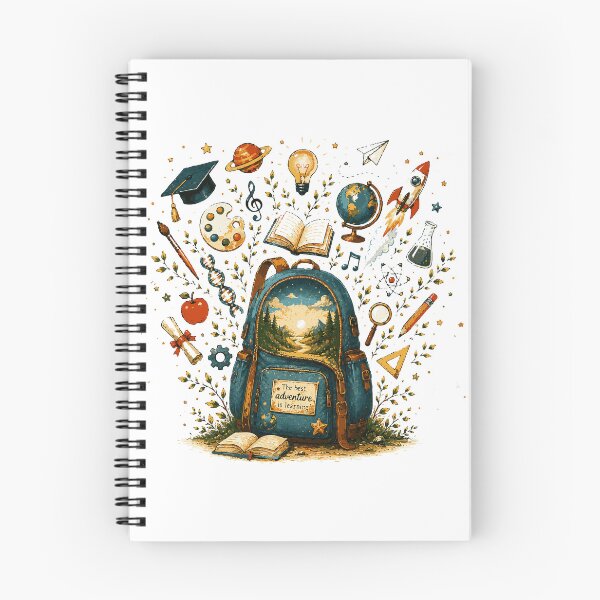 Item preview, The Best Adventure Is Learning T-Shirt & Sticker | Back to School Teacher Gift designed and sold by Sunday.Supply.