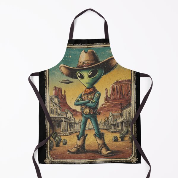 Item preview, Cowboy Alien designed and sold by TacoTruck Shop.