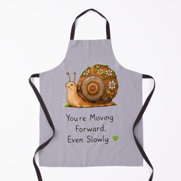 Item preview, You're Moving Forward Even Slowly Cute Snail designed and sold by DailyDoodlesBySumbul.