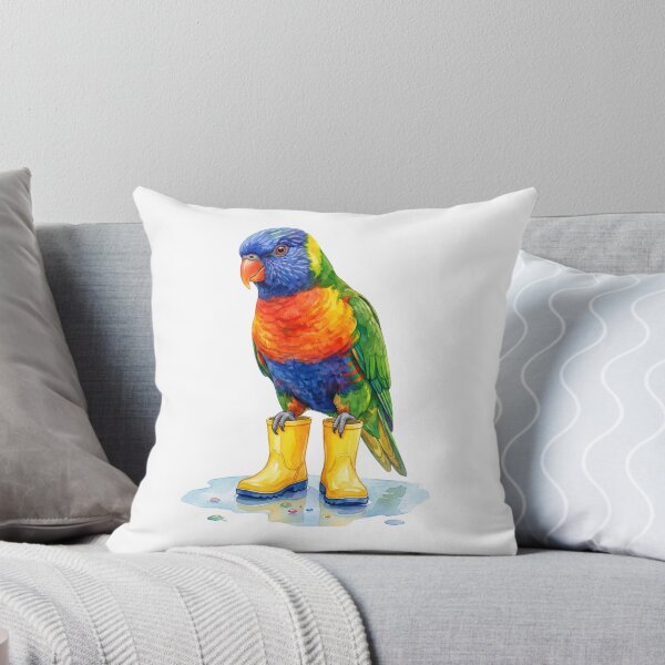 Item preview, Rainbow Lorikeet Boots designed and sold by Roy & Tiffany.