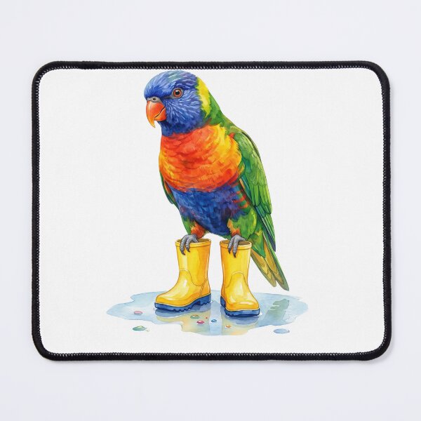 Item preview, Rainbow Lorikeet Boots designed and sold by Roy & Tiffany.