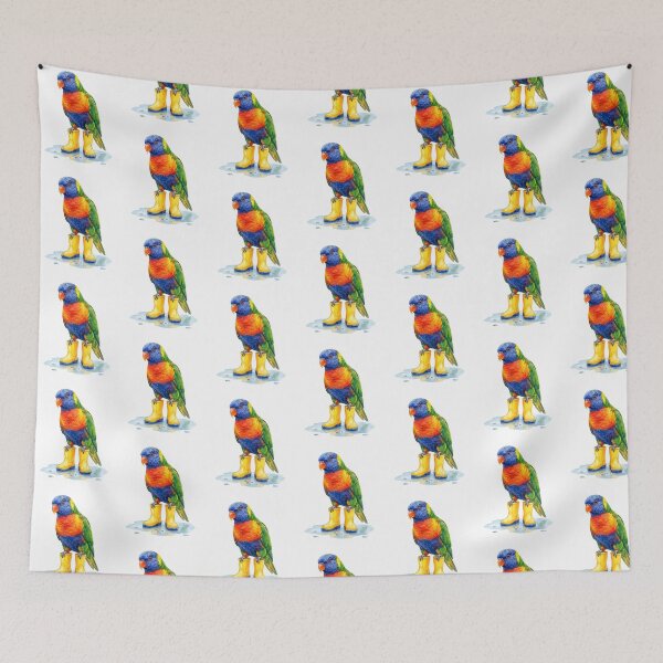 Item preview, Rainbow Lorikeet Boots designed and sold by Roy & Tiffany.