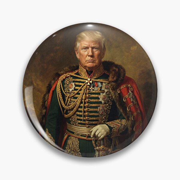 Item preview, Imperial Commander trump Portrait – Vintage Military Royalty Style |  funny designed and sold by WishaArts.