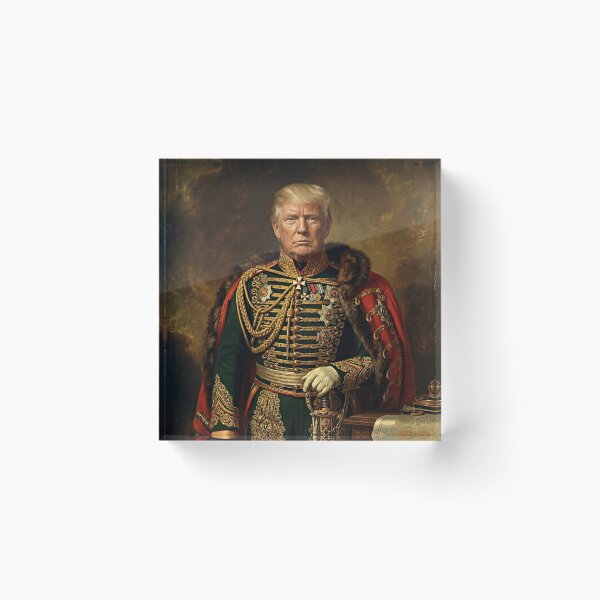 Item preview, Imperial Commander trump Portrait – Vintage Military Royalty Style |  funny designed and sold by WishaArts.