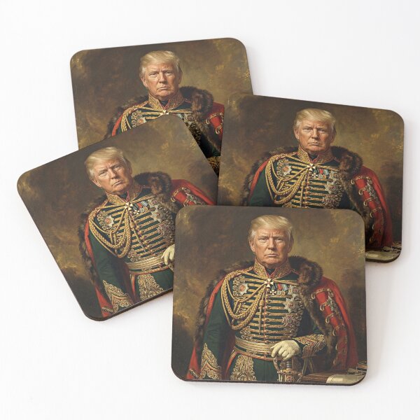 Item preview, Imperial Commander trump Portrait – Vintage Military Royalty Style |  funny designed and sold by WishaArts.