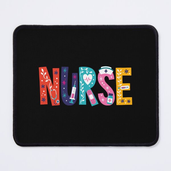 Item preview, NURSE colorful lettering designed and sold by YNELENT.