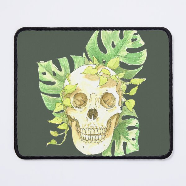 Item preview, Monstera Memento Mori designed and sold by pseudosiren.