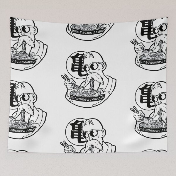 Item preview, Wise Master Ramen Lover - Retro Anime Vector Art designed and sold by Billy Morfo™.