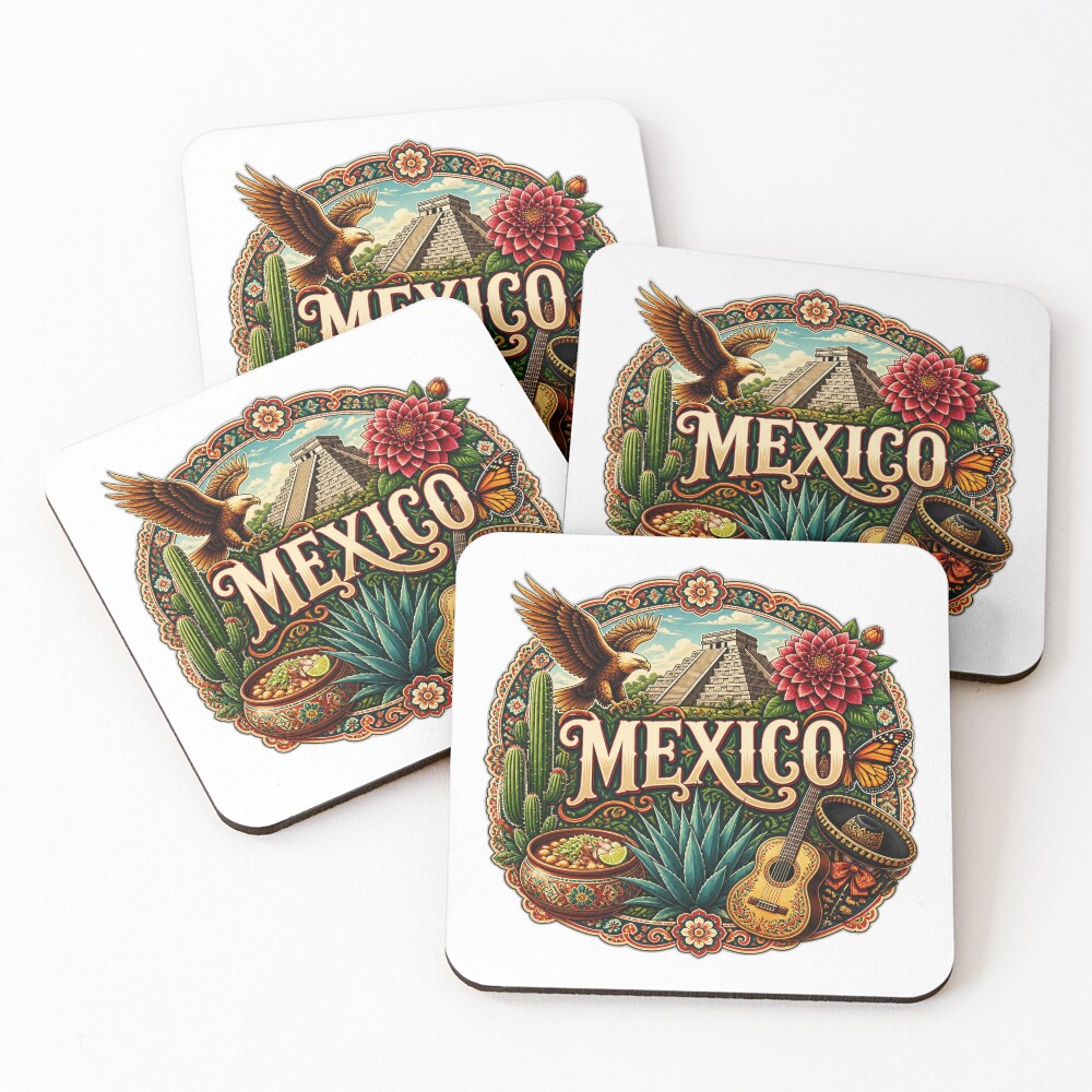 Item preview, Coasters (Set of 4) designed and sold by FunFitsFactory.