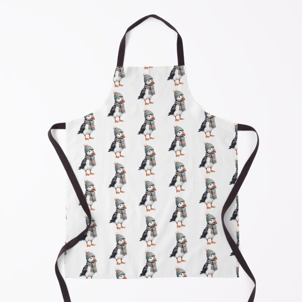 Item preview, Cozy Puffin Beanie Scarf designed and sold by Roy & Tiffany.