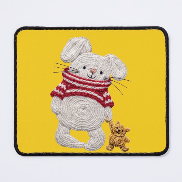Item preview, yarn bunny designed and sold by TOM JACK.