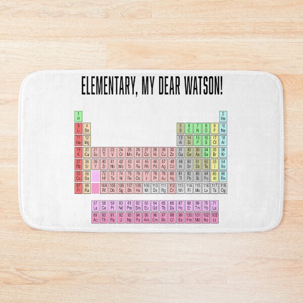 Item preview, ELEMENTARY, MY DEAR WATSON! designed and sold by BIGPIX91011.
